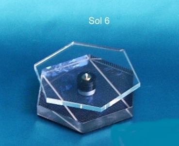 Solar Display Drehteller f�r Schmuck Uhren Sol 6