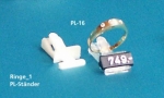 Ringst�nder mit Preishalter f�r Preisw�rfel Compact