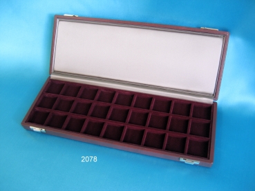 21 Compartments for pendant watches, 395 x 150 x 35 mm