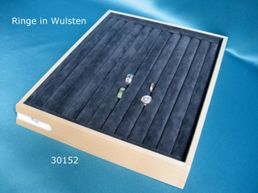 Ringe in Wulsten, Höhe 40 mm (Muster)