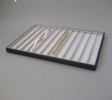 Tray with 1 x 12 compartments (for Ladies watches etc.)