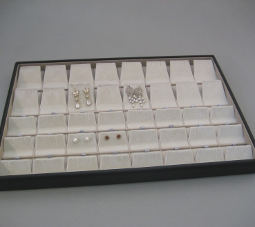 Tray for earrings, 40 pads