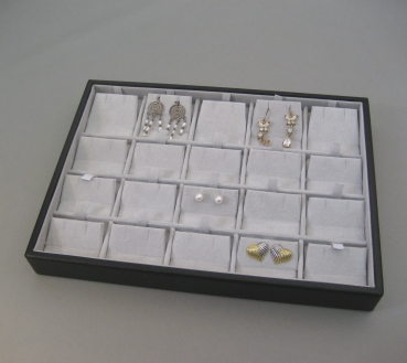 Tray for earrings, 20 pads