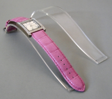 Wave ramp for watches and bracelets, wide